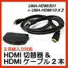  HDMI でプロジェクタ接続 つづき