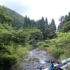 雨上がりの渓谷