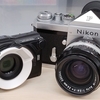 Nikon Fと並べて記念撮影