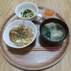 素朴な家庭料理１週間の記録