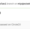 JavaScript in Selenium Test (3): selenium-webdriverをCircleCIで動かす