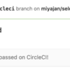 JavaScript in Selenium Test (3): selenium-webdriverをCircleCIで動かす