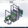 搬送装置　サンプル　SOLIDWORKS