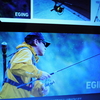 ing進行形の釣り。