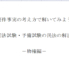 今年３月に創耕舎から発売予定となりました 「要件事実の考え方で解いてみよう　司法試験・予備試験の民法の解法　－物権編－」