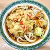 かしやま（田端）天ぷらうどん＋いなり1個