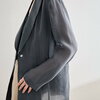 「“こなれ感”も“洗練”も一枚で叶う！今っぽさを纏う『ROPE' シアーライトジャケット』で、毎日が新しい私に変わる理由」