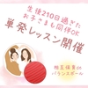 3月27日開催🔴相互保育deバランスボール＠練馬区大泉学園