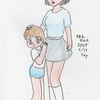 6月15日の落書きは玲子とマルスです
