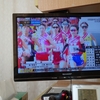 大好物のスポーツ番組をゆっくり観たい