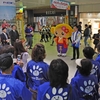 「おもてなし観光週間」街頭キャンペーンと「おもてなし県民大会」に参加しました。（平成２７年７月１日）