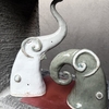 陶芸　象アート作品写真。