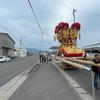 大野原祭りレポート2日目～小山地区 太鼓台 かきくらべ～