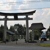 苗村神社　中山道(蒲生郡竜王町)