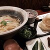 新たまねぎのかき揚げうどん