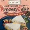 ドライフルーツとクルミのフローズンケーキだよ