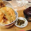 あげてんや／一本穴子と海老天丼