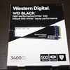 WD Black NVMe SSD Part5 米国から無事届く