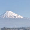 今朝の富士山