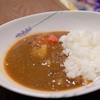 嫁さんはおじいさんの付き添いのため実家へ / ３人でカレー作った(^^