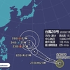 夜だるま台風情報