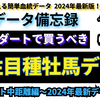 重馬場で成績爆上げ種牡馬データ～ダート中距離編～2024年最新版！