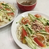 サラダうどん