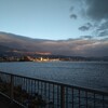 別府へ出張の為宿泊しました!朝久々に別府湾沿いを朝ランです。