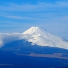 今季初真っ白な富士山