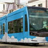 ウソ電:阪堺電車 堺トラム(雲塗装)