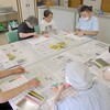 自由活動 → 芸術クラブでモザイクアート 