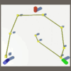 VR空間で歩いた軌跡のログをとって見てみる