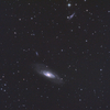 りょうけん座の銀河M106,NGC4217