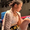 天羽萌子選手、敗れる☆過日、後楽園ホールにて