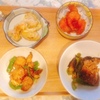 焼鶏塩アスパラ、エビチリ、豚肉茄子、蛸天ぷら