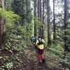 2018　信越五岳トレイルレース　１１０ｋｍ　A１バンフ～A２熊坂～A３黒姫　まで