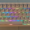 キーボードレビュー No.10  65% ロータリースイッチ付き ワイヤレスキーボード FANTECH "MAXFIT6"「茶軸」