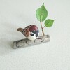 野鳥さんの置物 完成しました♪