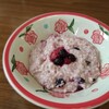 Berry Cheesecake Oatmeal (ベリーチーズケーキ味のオートミール)