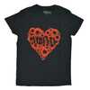 バンドTシャツ ROCK OFF ニルヴァーナ NIRVANA POPPY HEART Ｔシャツ 