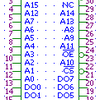 1Mbit(128k*8)なPROMについて