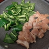 鶏肉とピーマン。シンプルにうまい！