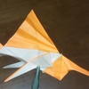 折り紙創作日記２　アヤメの基本形
