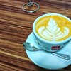 開封後2週間の豆を使っても一応ラテアートは描ける。ただし美味しくもなんともない。香りもクソもない。