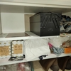 くつ箱に工具箱置き場を作る。