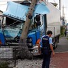 居眠り運転か