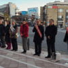 区議団揃って新年街頭演説