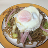 石田屋やきそば店で宇都宮焼きそば（栃木県・宇都宮市）