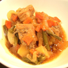 お昼は、煮物二種