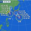 腸活をする上で・・台風の行方が心配